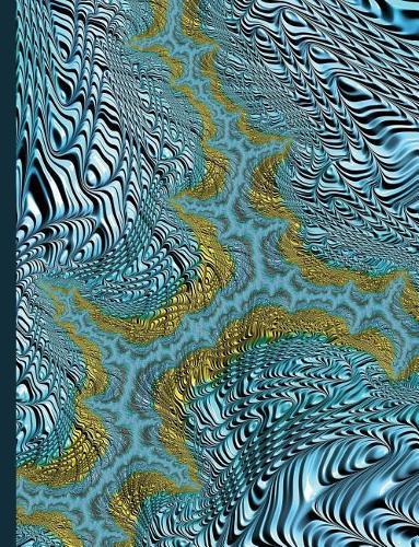 Composition Notebook - College Ruled, 100 Sheets: Mandelbrot Set Fractal Art Trum (200 Pages, 7.5 X 9.75)