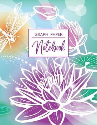 Graph Paper Notebook: Lotus Graph Ruled Composition Book - 1 CM Squares Math Journal