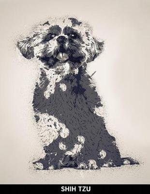 Shih Tzu: Notebook with Alternate Lined and Blank Pages for Writing & Drawing