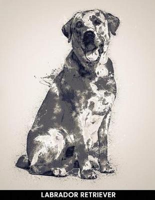 Labrador Retriever: Notebook with Alternate Lined and Blank Pages for Writing & Drawing