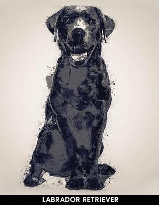 Labrador Retriever: Notebook with Alternate Lined and Blank Pages for Writing & Drawing