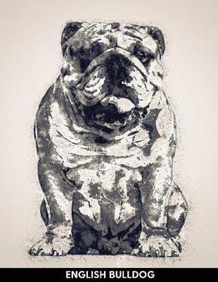 English Bulldog: Notebook with Alternate Lined and Blank Pages for Writing & Drawing