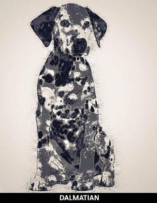 Dalmatian: Notebook with Alternate Lined and Blank Pages for Writing & Drawing