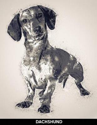 Dachshund: Notebook with Alternate Lined and Blank Pages for Writing & Drawing