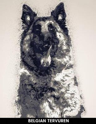 Belgian Tervuren: Notebook with Alternate Lined and Blank Pages for Writing & Drawing