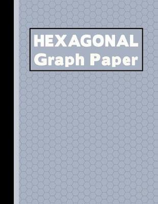 Hexagonal Graph Paper: Small Hexes Notebook Blue
