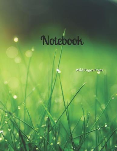 Notebook: Notebook Large Size 8.5 X 11 Ruled 150 Pages Softcover