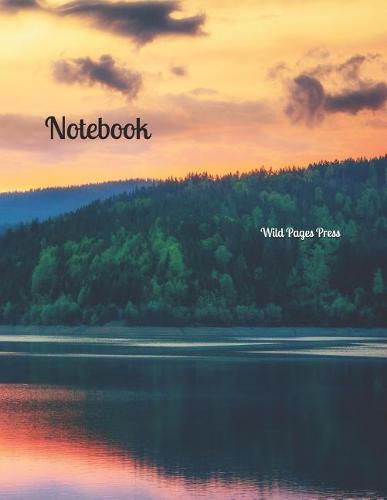 Notebook: Notebook Large Size 8.5 X 11 Ruled 150 Pages Softcover