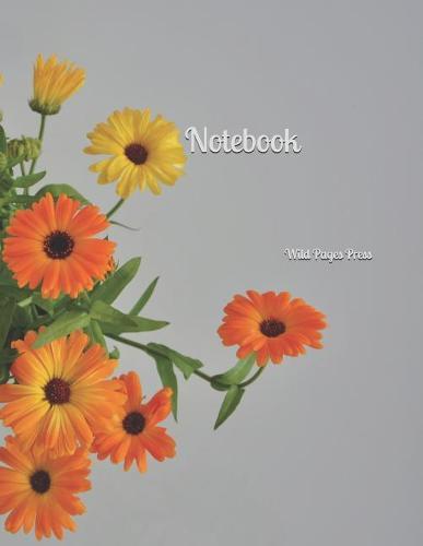 Notebook: Notebook Large Size 8.5 X 11 Ruled 150 Pages Softcover