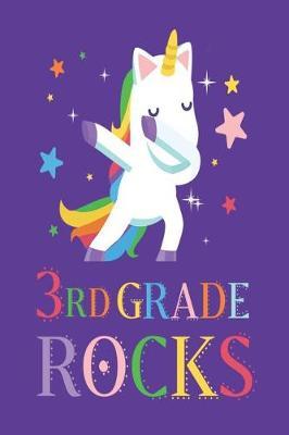 3rd Grade Rocks: Back To School Third Grade Dabbing Unicorn Memory Journal