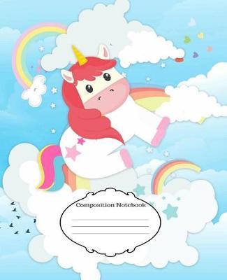 Composition Notebook: Primary School Wide Ruled Writing Journal Notebook for Students and Teachers - (7.5 X 9.25) 200 Pages