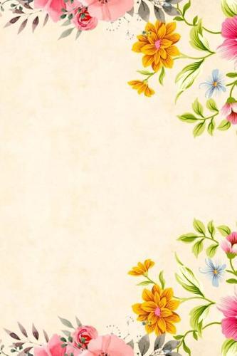 Vintage Flowers Notebook