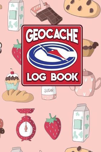 Geocache Log Book: Geocache Log Paper, Geocaching Log Books, Geocaching Information Sheet, Geocaching Logbook Template, Cute Baking Cover