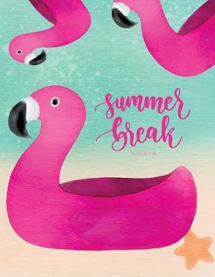 Notebook: Flamingo cover and Dot pages, Extra large (8.5 x 11) inches, 110 pages, notebooks and journals