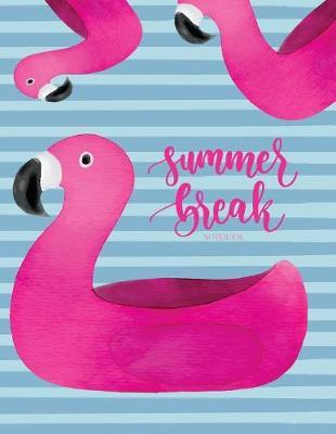 Notebook: Flamingo cover and Dot pages, Extra large (8.5 x 11) inches, 110 pages, notebooks and journals