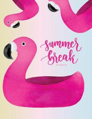 Notebook: Flamingo cover and Dot pages, Extra large (8.5 x 11) inches, 110 pages, notebooks and journals