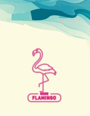 Notebook: Flamingo cover and Dot pages, Extra large (8.5 x 11) inches, 110 pages, notebooks and journals