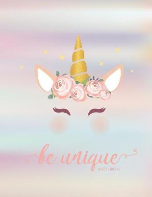 Sketch book: Unicorn lover cover (8.5 x 11) inches 110 pages, Blank Unlined Paper for Sketching, Drawing, Whiting, Journaling & Doodling