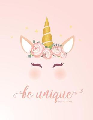 Sketch book: Unicorn lover cover (8.5 x 11) inches 110 pages, Blank Unlined Paper for Sketching, Drawing, Whiting, Journaling & Doodling