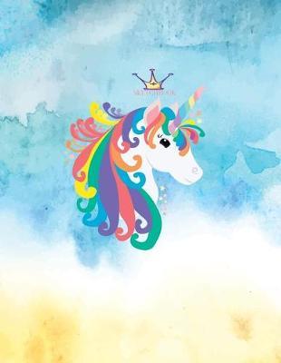 Sketch book: Unicorn lover cover (8.5 x 11) inches 110 pages, Blank Unlined Paper for Sketching, Drawing, Whiting, Journaling & Doodling