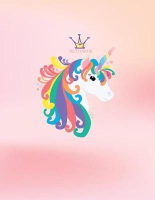 Sketch book: Unicorn lover cover (8.5 x 11) inches 110 pages, Blank Unlined Paper for Sketching, Drawing, Whiting, Journaling & Doodling