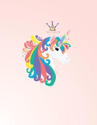 Sketch book: Unicorn lover cover (8.5 x 11) inches 110 pages, Blank Unlined Paper for Sketching, Drawing, Whiting, Journaling & Doodling