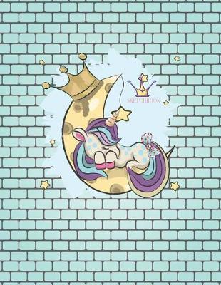 Sketch book: Unicorn lover cover (8.5 x 11) inches 110 pages, Blank Unlined Paper for Sketching, Drawing, Whiting, Journaling & Doodling