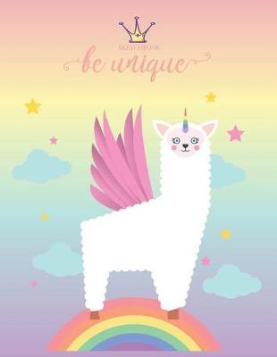 Sketch book: Unicorn lover cover (8.5 x 11) inches 110 pages, Blank Unlined Paper for Sketching, Drawing, Whiting, Journaling & Doodling