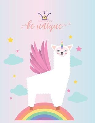 Sketch book: Unicorn lover cover (8.5 x 11) inches 110 pages, Blank Unlined Paper for Sketching, Drawing, Whiting, Journaling & Doodling