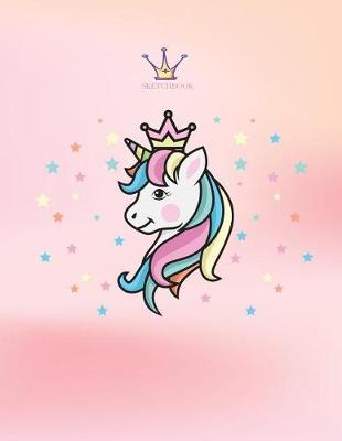 Sketch book: Unicorn lover cover (8.5 x 11) inches 110 pages, Blank Unlined Paper for Sketching, Drawing, Whiting, Journaling & Doodling