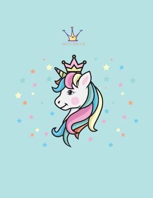 Sketch book: Unicorn lover cover (8.5 x 11) inches 110 pages, Blank Unlined Paper for Sketching, Drawing, Whiting, Journaling & Doodling