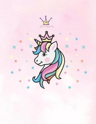 Sketch book: Unicorn lover cover (8.5 x 11) inches 110 pages, Blank Unlined Paper for Sketching, Drawing, Whiting, Journaling & Doodling