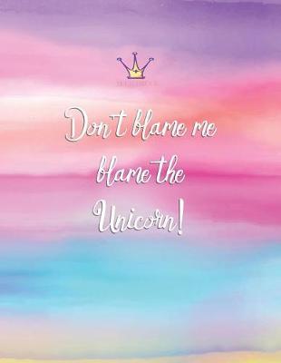 Sketch book: Unicorn lover cover (8.5 x 11) inches 110 pages, Blank Unlined Paper for Sketching, Drawing, Whiting, Journaling & Doodling