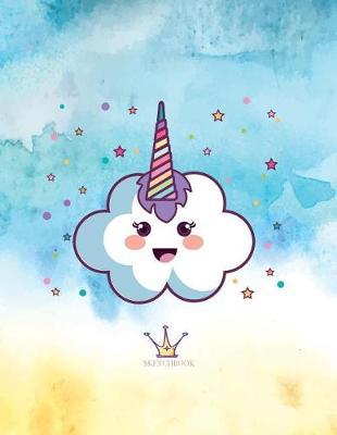 Sketch book: Unicorn lover cover (8.5 x 11) inches 110 pages, Blank Unlined Paper for Sketching, Drawing, Whiting, Journaling & Doodling