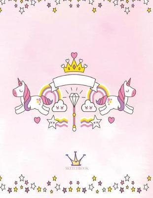 Sketch book: Unicorn lover cover (8.5 x 11) inches 110 pages, Blank Unlined Paper for Sketching, Drawing, Whiting, Journaling & Doodling