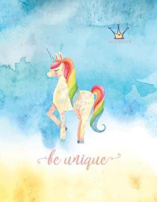 Sketch book: Unicorn lover cover (8.5 x 11) inches 110 pages, Blank Unlined Paper for Sketching, Drawing, Whiting, Journaling & Doodling