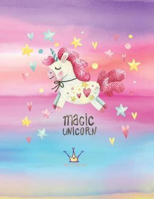 Sketch book: Unicorn lover cover (8.5 x 11) inches 110 pages, Blank Unlined Paper for Sketching, Drawing, Whiting, Journaling & Doodling