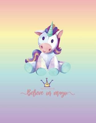 Sketch book: Unicorn lover cover (8.5 x 11) inches 110 pages, Blank Unlined Paper for Sketching, Drawing, Whiting, Journaling & Doodling