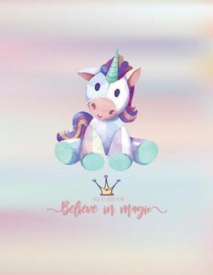 Sketch book: Unicorn lover cover (8.5 x 11) inches 110 pages, Blank Unlined Paper for Sketching, Drawing, Whiting, Journaling & Doodling