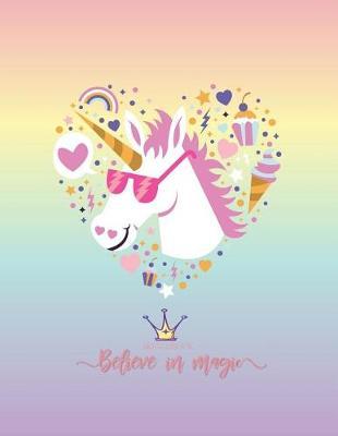 Sketch book: Unicorn lover cover (8.5 x 11) inches 110 pages, Blank Unlined Paper for Sketching, Drawing, Whiting, Journaling & Doodling
