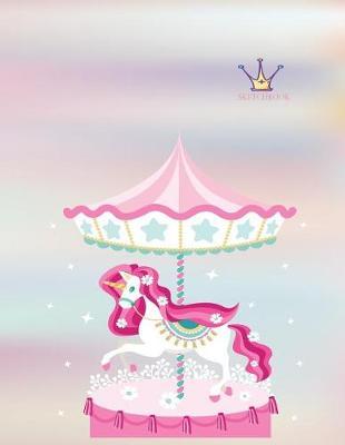 Sketch book: Unicorn lover cover (8.5 x 11) inches 110 pages, Blank Unlined Paper for Sketching, Drawing, Whiting, Journaling & Doodling