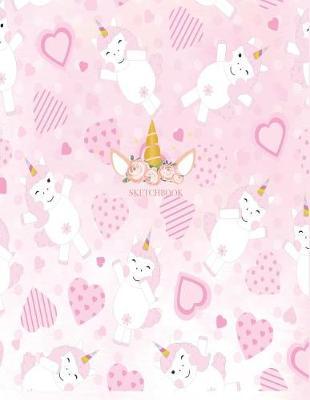 Sketch book: Unicorn lover cover (8.5 x 11) inches 110 pages, Blank Unlined Paper for Sketching, Drawing, Whiting, Journaling & Doodling