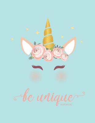 Notebook: Unicorn cover and Dot pages, Extra large (8.5 x 11) inches, 110 pages, notebooks and journals