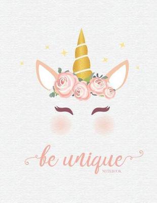 Notebook: Unicorn cover and Dot pages, Extra large (8.5 x 11) inches, 110 pages, notebooks and journals