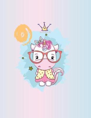 Notebook: Unicorn cover and Dot pages, Extra large (8.5 x 11) inches, 110 pages, notebooks and journals