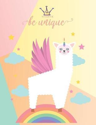 Notebook: Unicorn cover and Dot pages, Extra large (8.5 x 11) inches, 110 pages, notebooks and journals