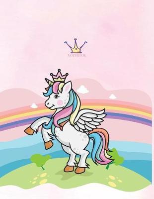 Notebook: Unicorn cover and Dot pages, Extra large (8.5 x 11) inches, 110 pages, notebooks and journals