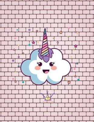 Notebook: Unicorn cover and Dot pages, Extra large (8.5 x 11) inches, 110 pages, notebooks and journals