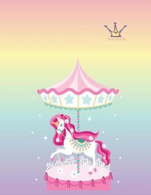 Notebook: Unicorn cover and Dot pages, Extra large (8.5 x 11) inches, 110 pages, notebooks and journals