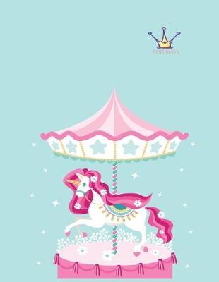 Notebook: Unicorn cover and Dot pages, Extra large (8.5 x 11) inches, 110 pages, notebooks and journals